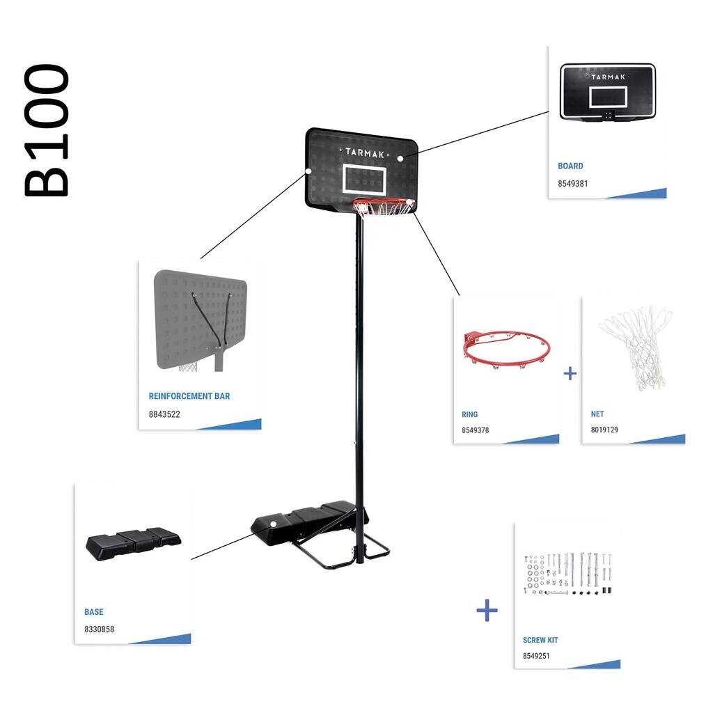 Basketball Hoop Backboard B100 Easy